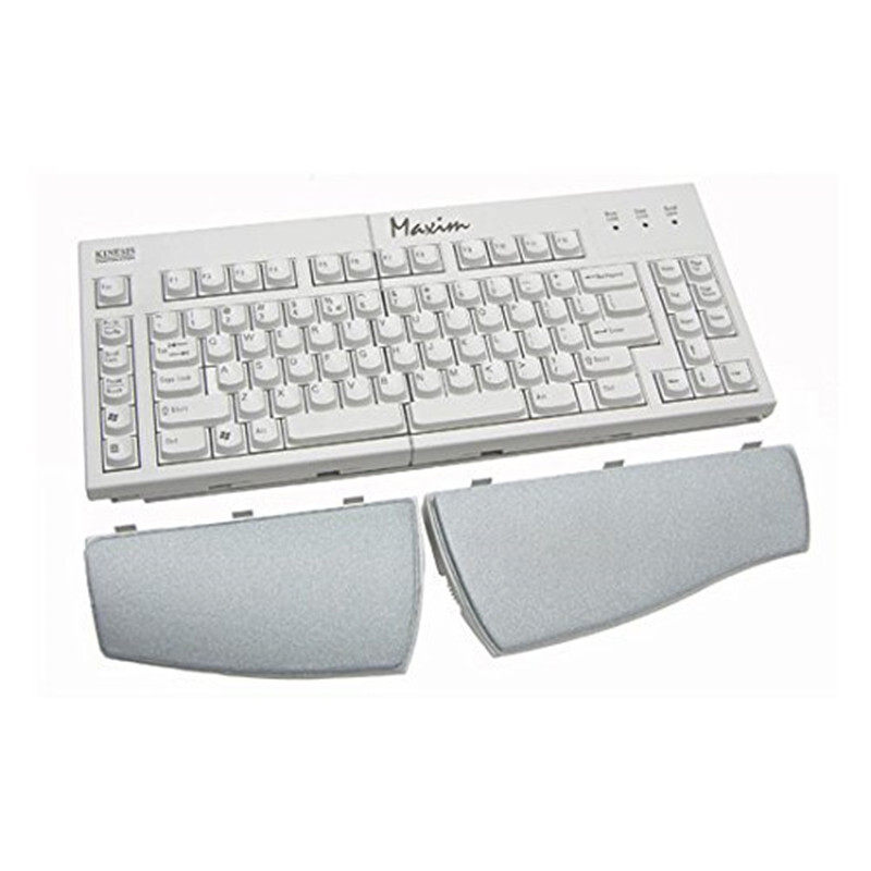 键盘kinesisaxim人体工学盘带手托可调调节码字键盘