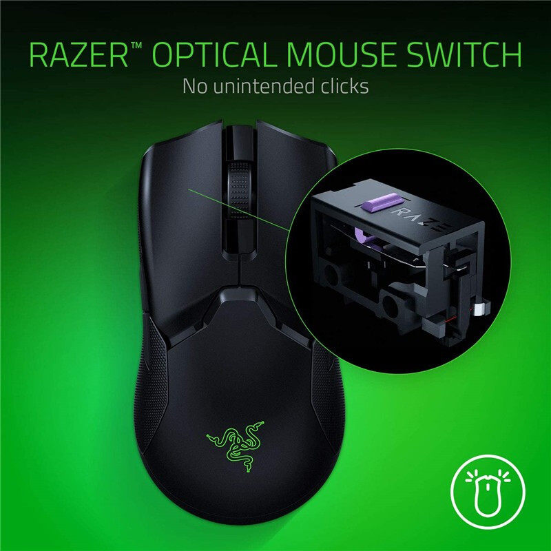 razer雷蛇viper轻量无线游戏鼠标电子竞技编程灵敏度无线鼠标
