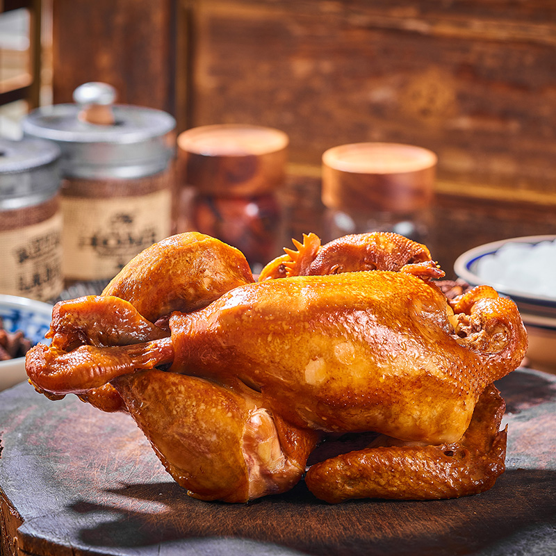 百年老字天津小李烧鸡550g卤香整鸡