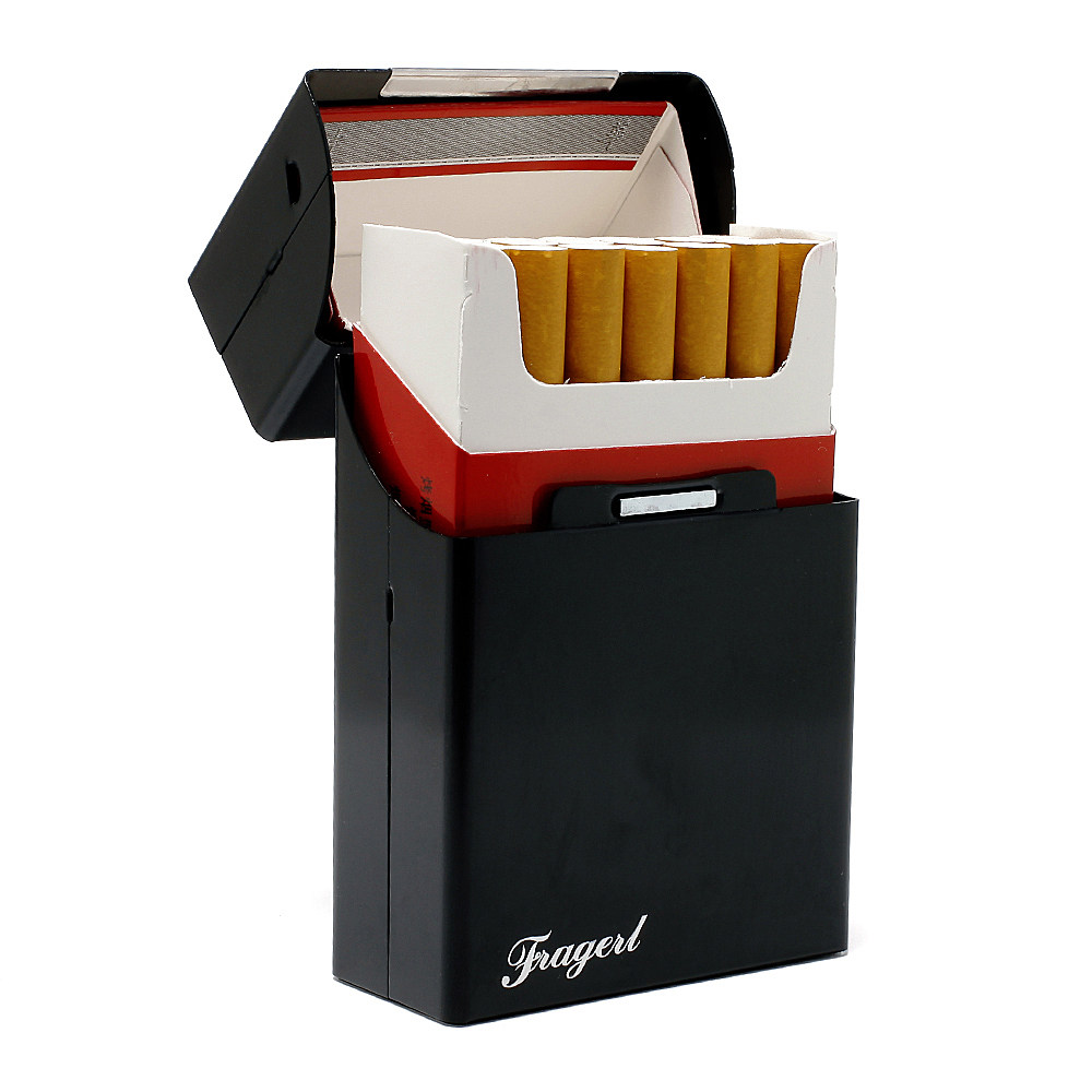 香烟盒壳子男便携创意个性潮装烟盒子20支装超薄收纳金属rng烟盒