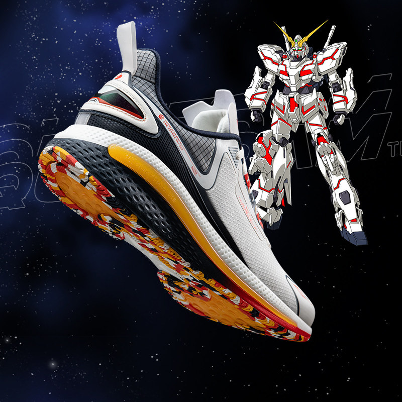 高达独角兽联名圣灵0096-361男鞋运动鞋361度防滑跑鞋跑步鞋