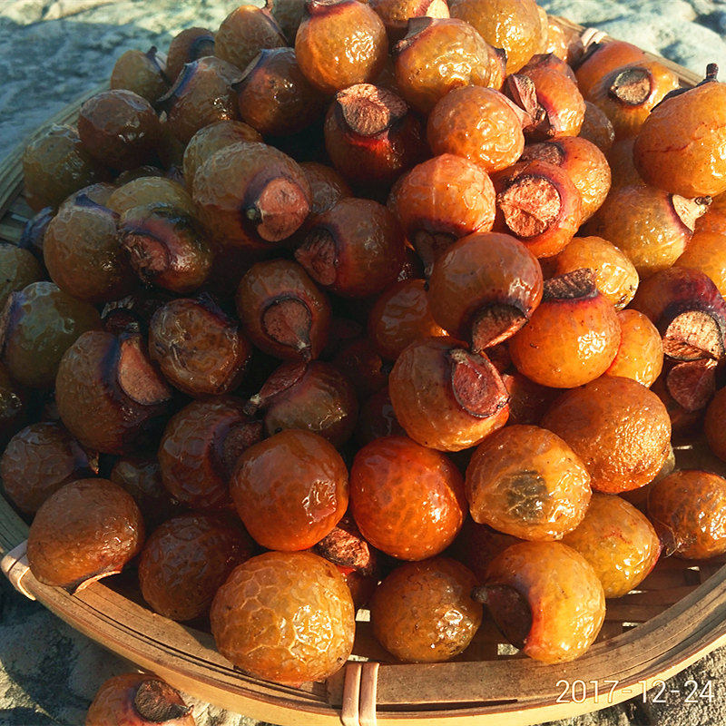 野生无患子果实500克整果带核圆皂角木患子另有无患子果皮洗头