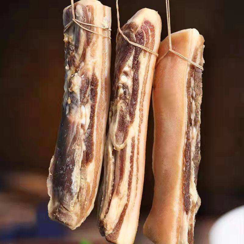 正宗风干腊肉五花湖南特产江西农家自制咸肉腌肉