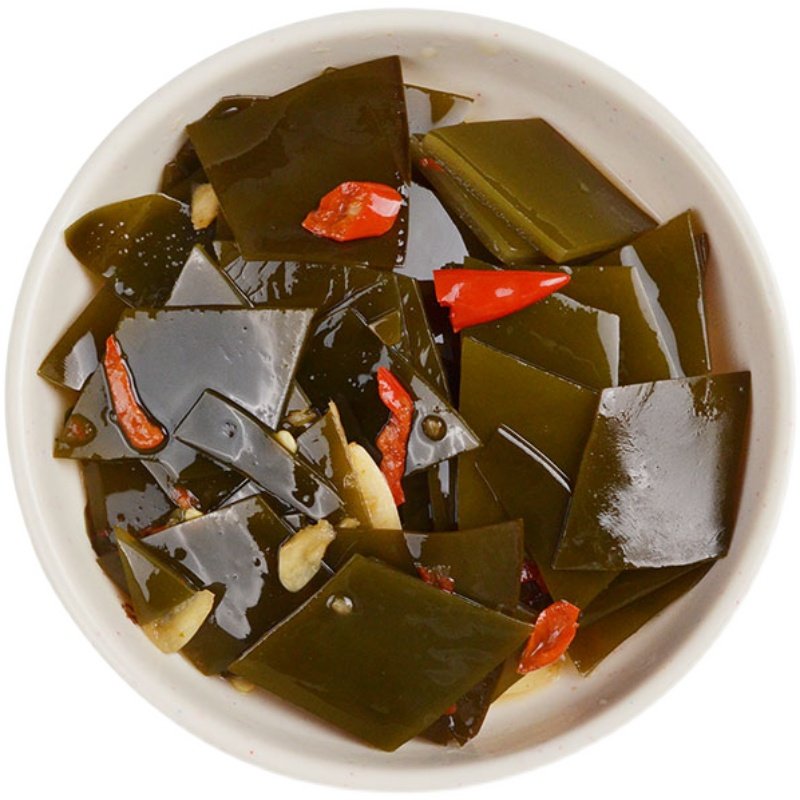 延边泡椒开袋裙带凉拌海带酸辣老醋特产食府海带