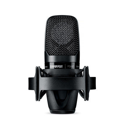 录音shure舒尔pga27专业电容麦克风电脑话筒