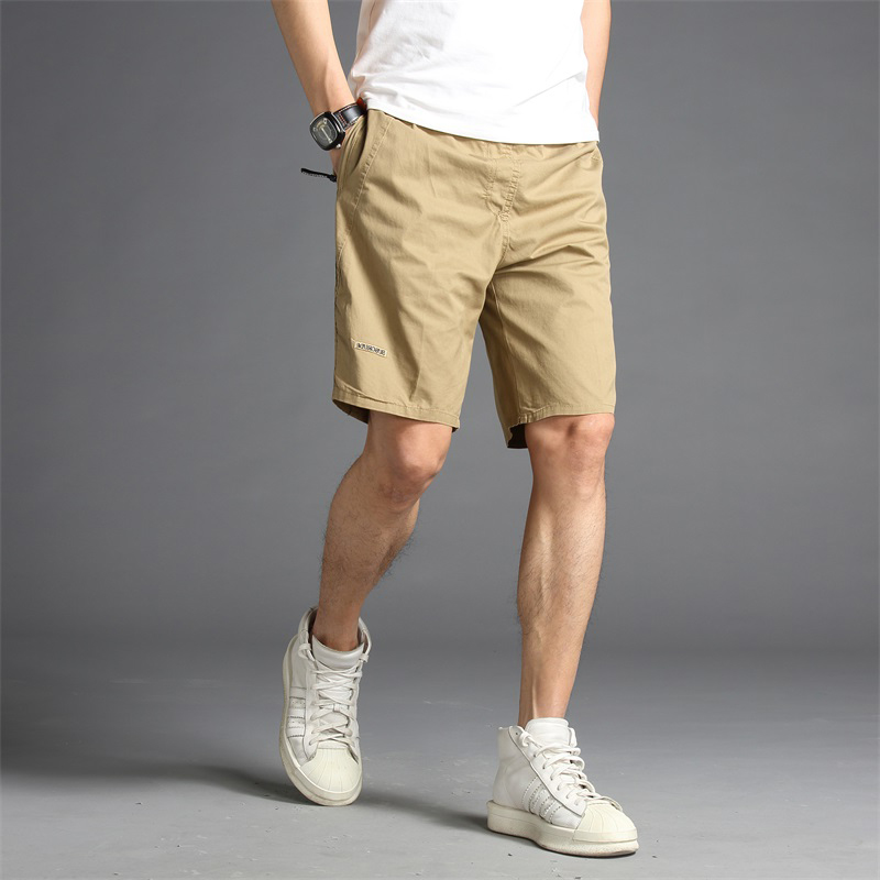 裤型太帅了！纯棉夏季短裤男中年直筒工装裤外穿休闲五分裤5分裤