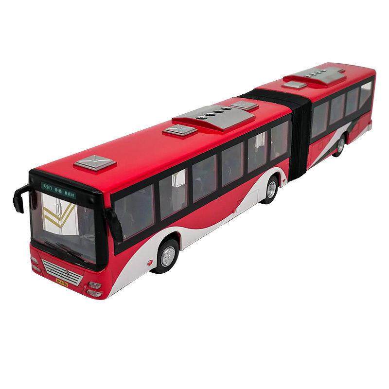 加长北京公交车玩具班车大巴模型男孩玩具车