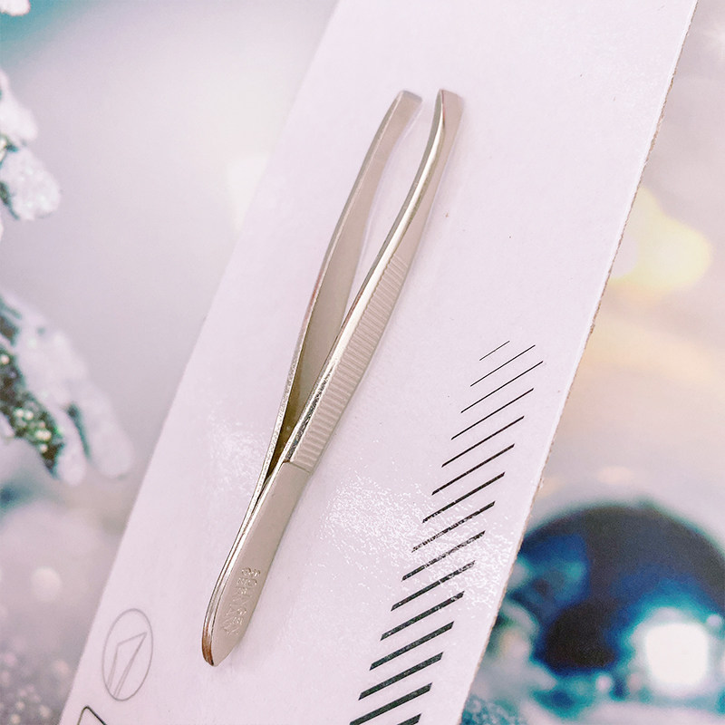 miniso名创创优品索林根修眉夹通用斜口眉毛拔毛化妆