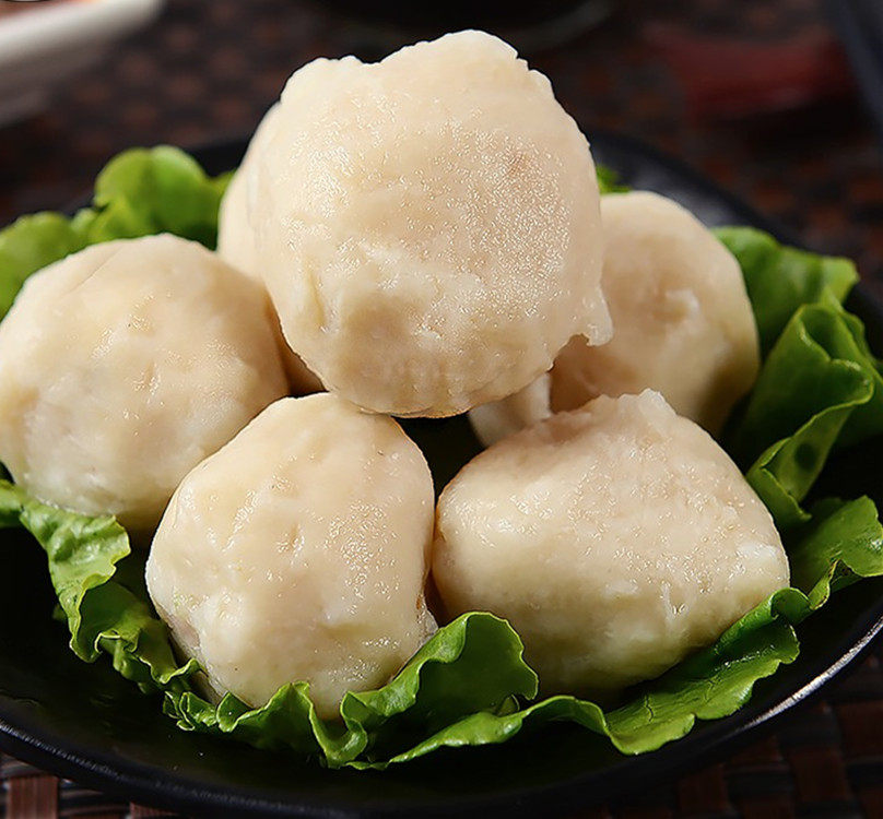 鱼丸干贝花枝丸墨关东台湾风味冷冻丸子日式鱼丸