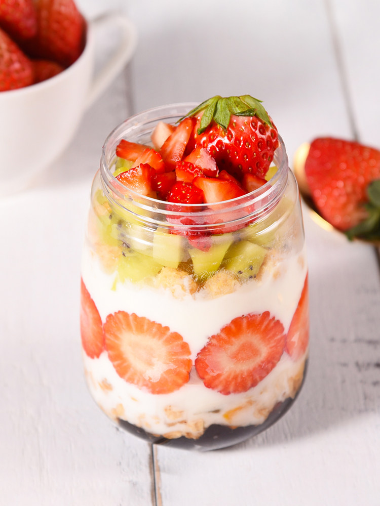 速品酸奶酪含乳饮料1kg盒装厚酸甜品水果捞浓无需含乳饮料