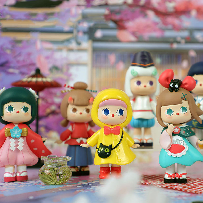 明盒bobbi甜心甜心派派对盲盒手办桌面摆件娃娃潮玩盲盒