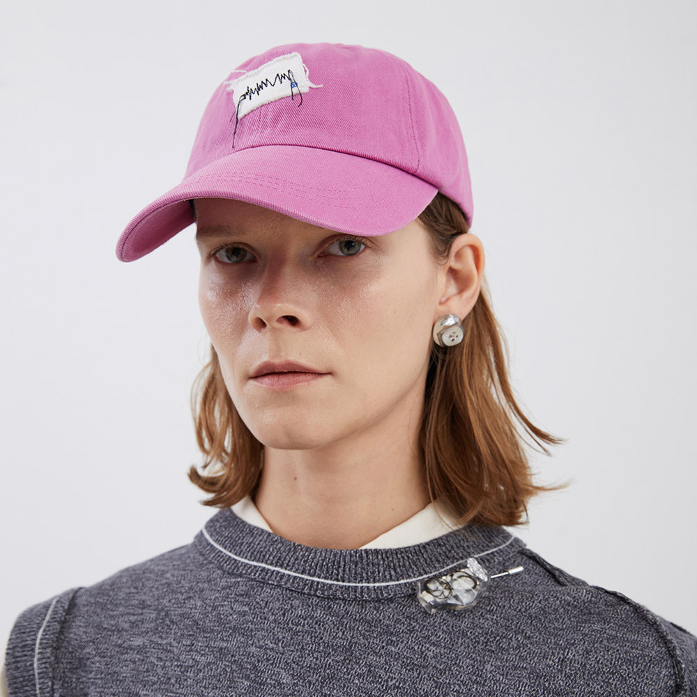 ader龚俊李圣经同款锯齿流苏贴布棒球帽男女夏季帽子