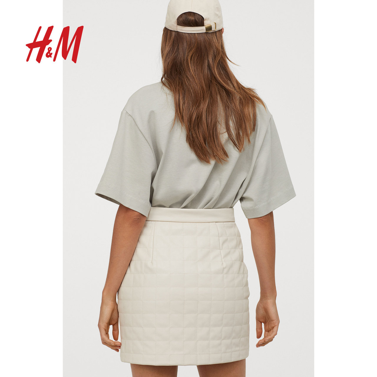 hm女装裙子女裙2020秋冬新款高腰半身裙