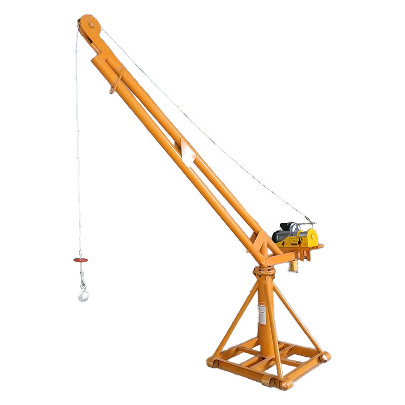 吊机家用小吊机电动装修工地小型上料起重提升机室外吊运机鸡公吊
