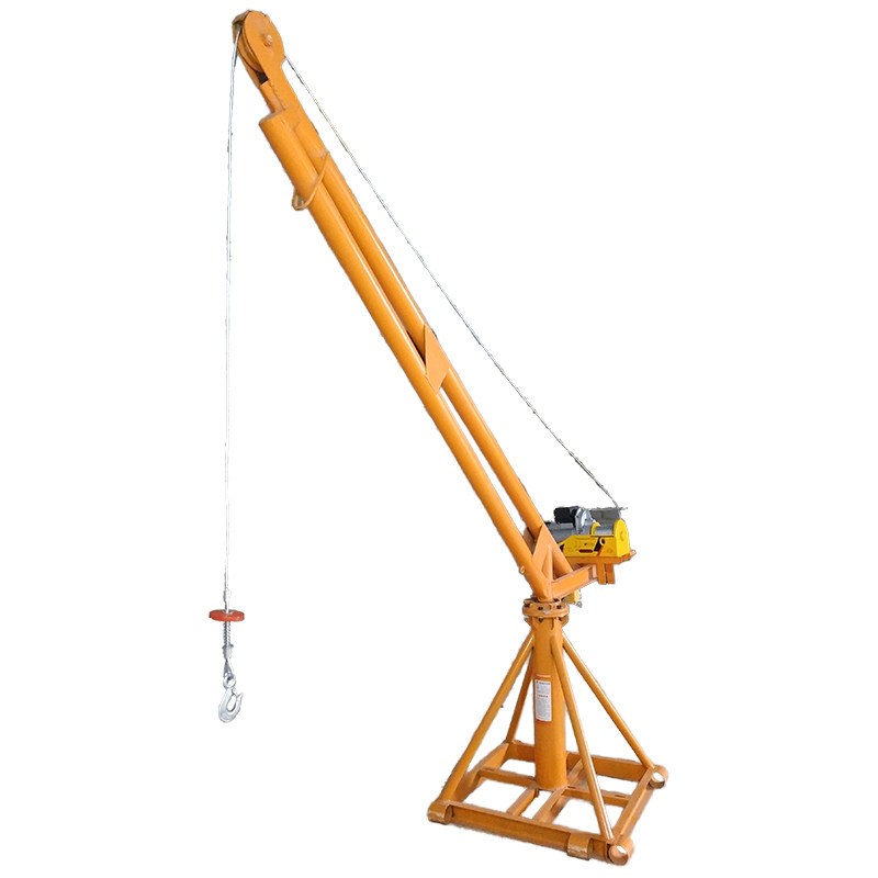 吊机家用小吊机电动装修工地小型上料起重提升机室外吊运机鸡公吊