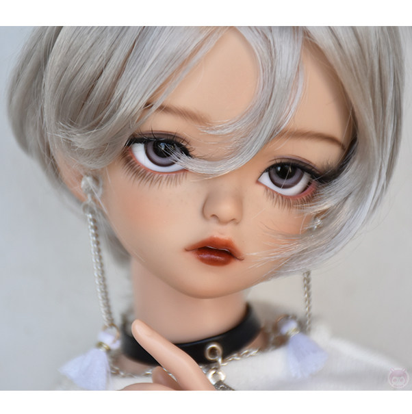 娃娃bjd假发男娃中短短发3分4分6分柔丝bjd娃娃