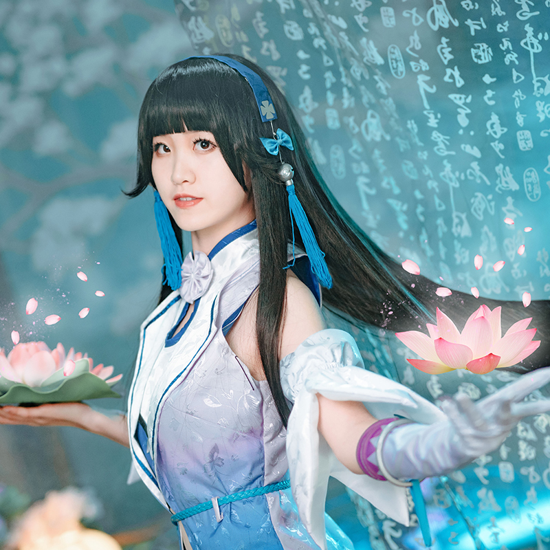 西施现货王者荣耀新英雄英雄coscosplay服装道具cosplay女装