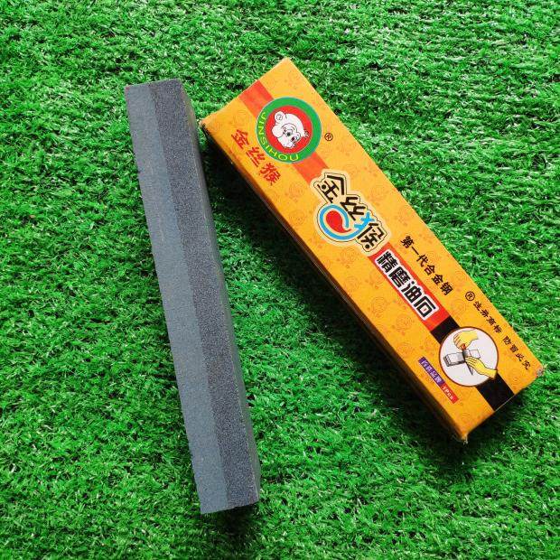 油石磨刀石包邮金丝猴小块8寸红色单面磨石