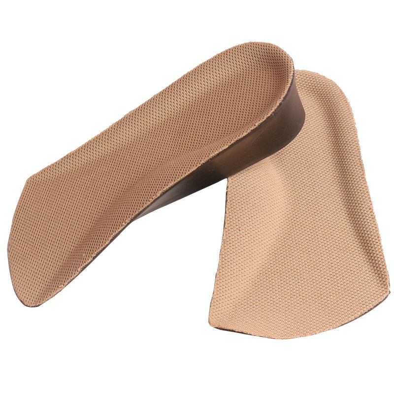 内增高鞋垫女pu轻盈休闲鞋运动鞋用隐形七分垫男防滑后跟垫