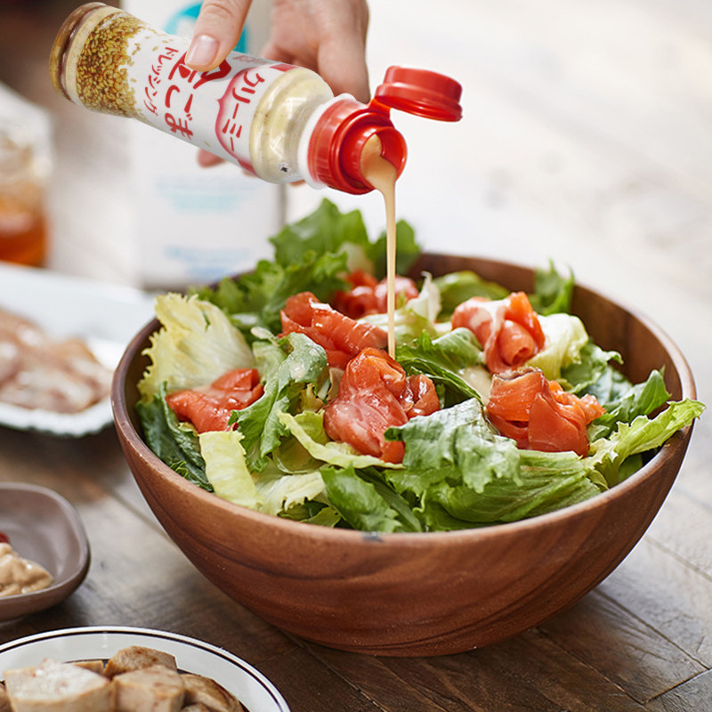 日本焙煎芝麻酱芝麻沙拉酱水果蔬菜沙拉低脂低卡日式烤肉火锅蘸料