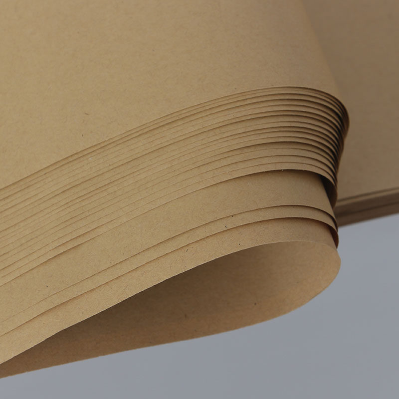 全开牛皮纸大张标书包装纸封面面书皮纸吸油烤鸭牛皮纸