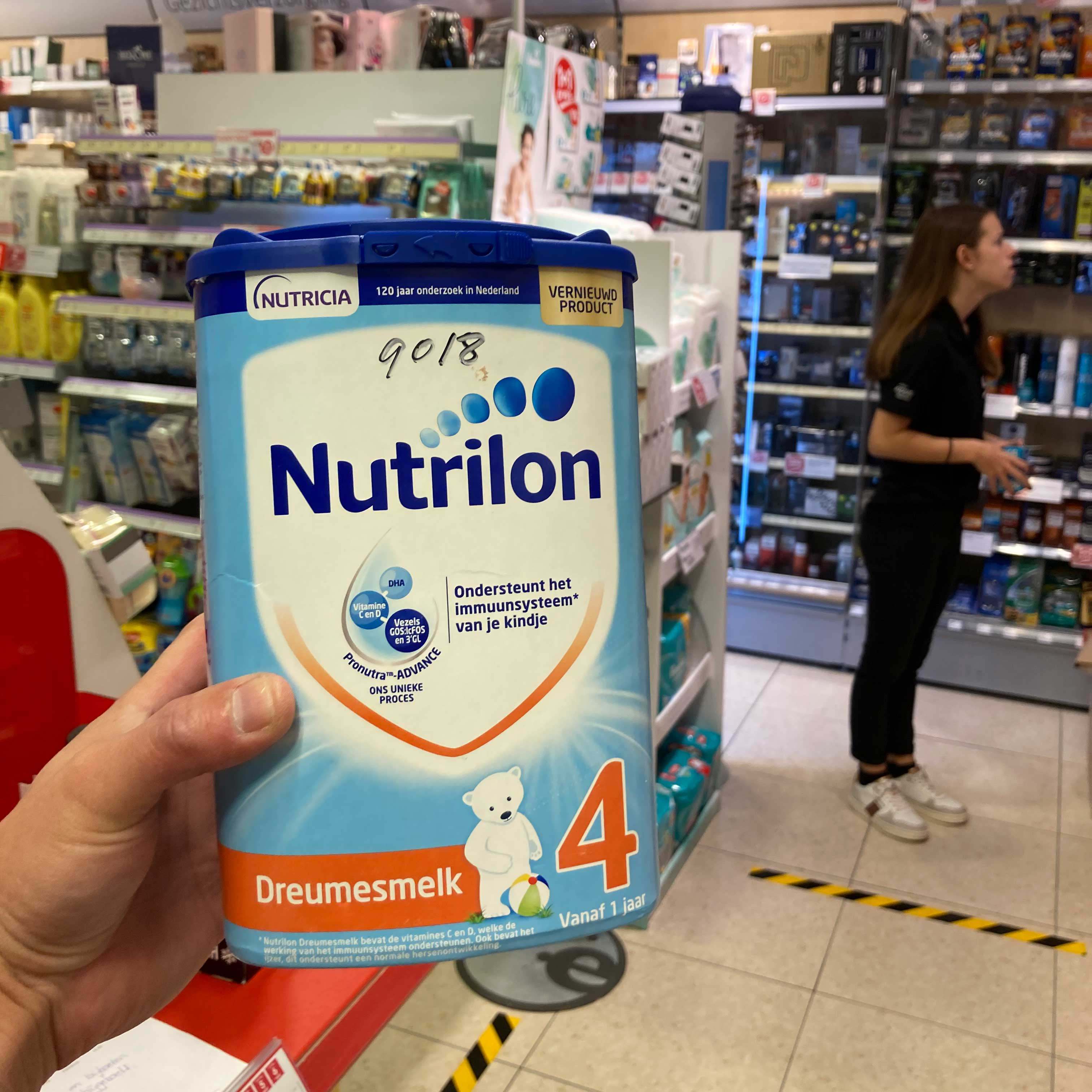 荷兰本土牛栏奶粉4段四段12岁800克标记超市婴幼儿牛奶粉