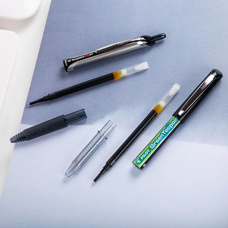 pilot日本百乐bxsv5rt针管中性中性笔笔芯适用bxrtv5替芯