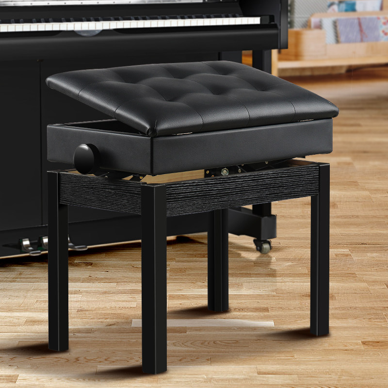 钢琴凳单人可升降双人实木钢琴凳电子琴凳键盘椅古筝凳子电钢琴凳