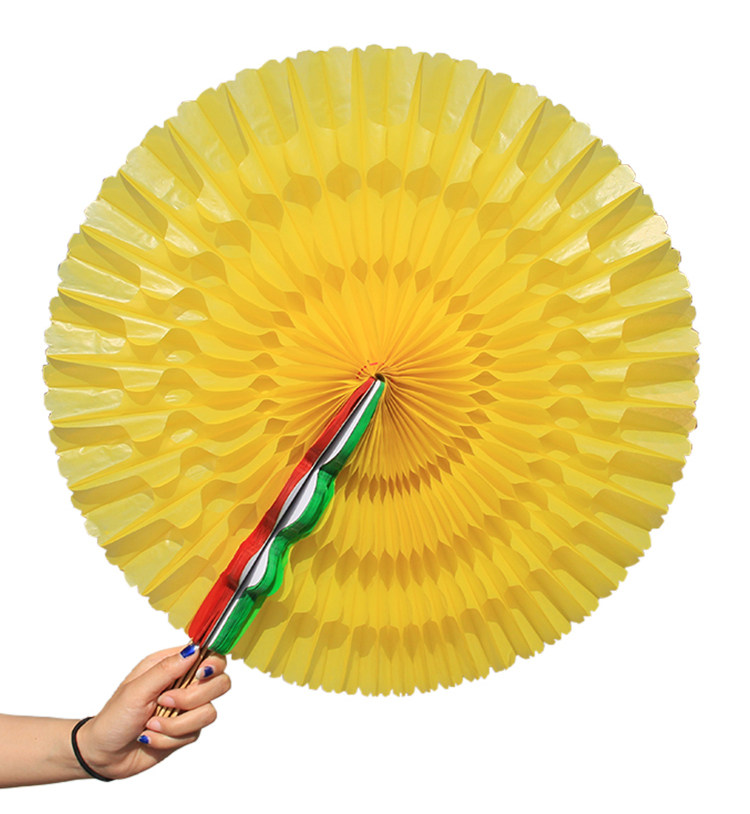 手翻花变色扇子运动会入场开幕式手拿道具儿童幼儿园演出方阵包邮