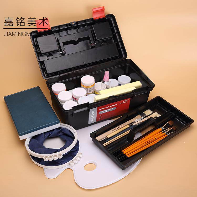 包邮马利1100水粉颜料套装美术工具箱画笔调色水粉颜料