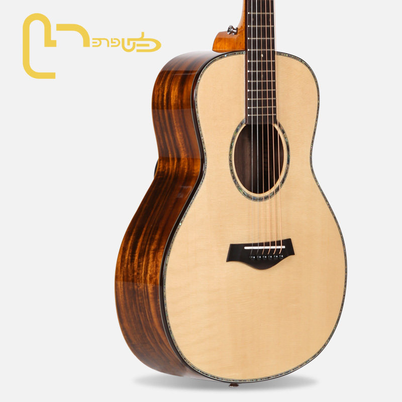 民谣吉他eggle艾歌eb35na圆角高档单板旅行吉他民谣吉他