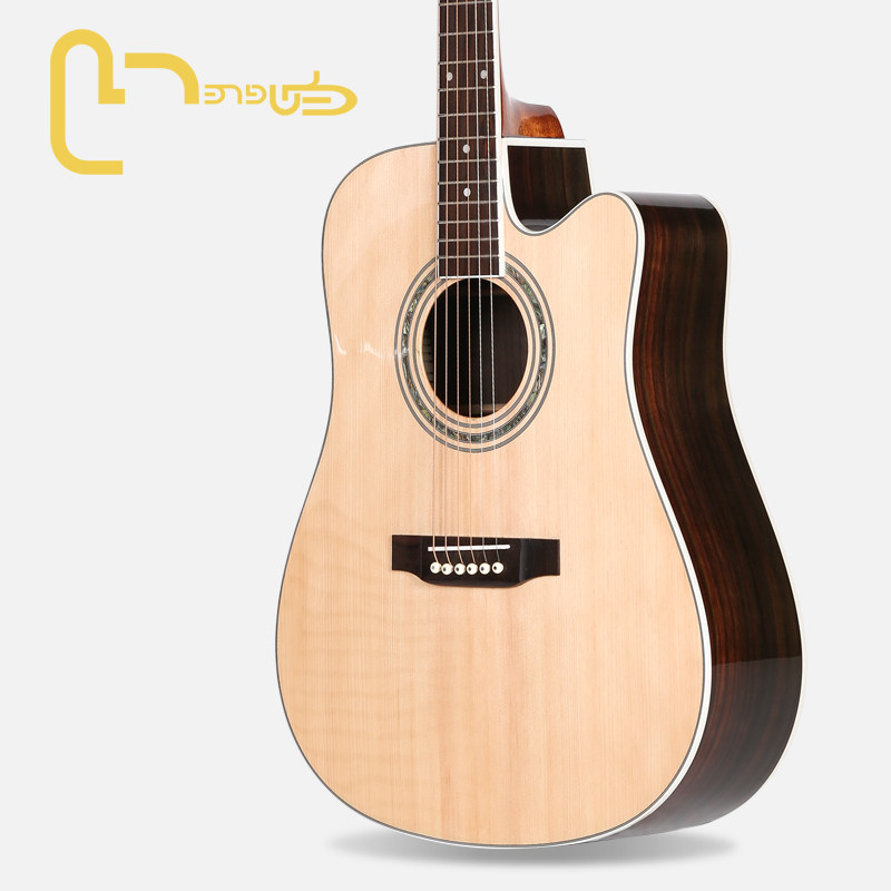 eggle艾歌ed30cna缺角专业演奏单板民谣吉他民谣吉他