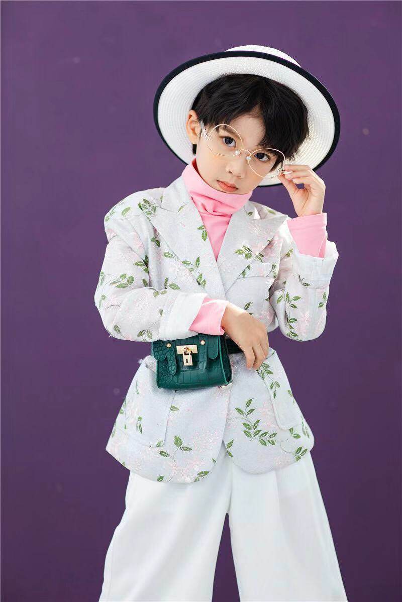 出租出售新款男童模特走秀西服套装演出服花童儿童礼服