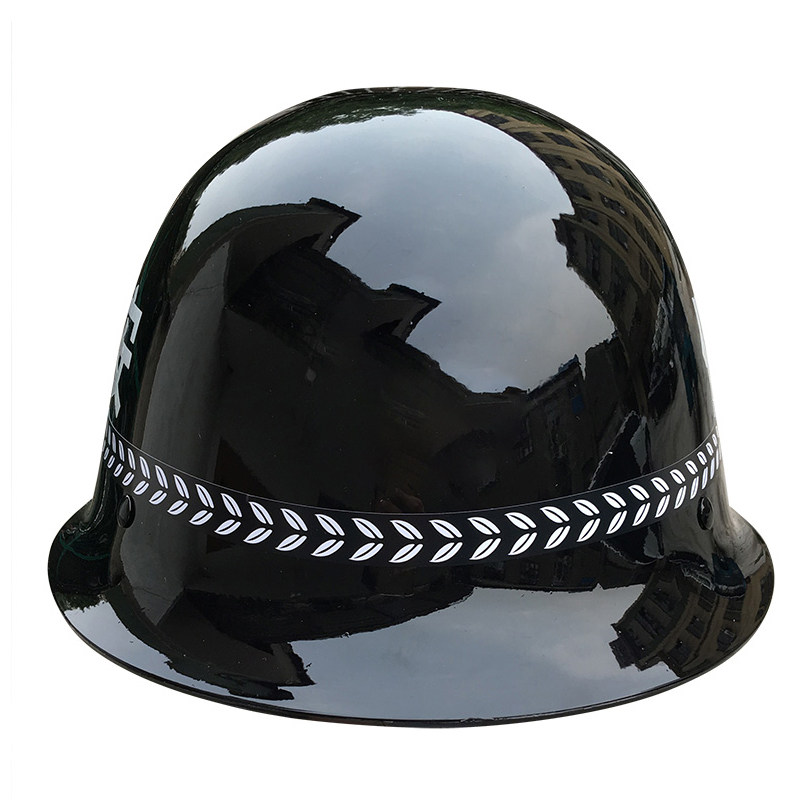 头盔防暴pc防爆保安金属钢盔巡逻防护安全帽头盔