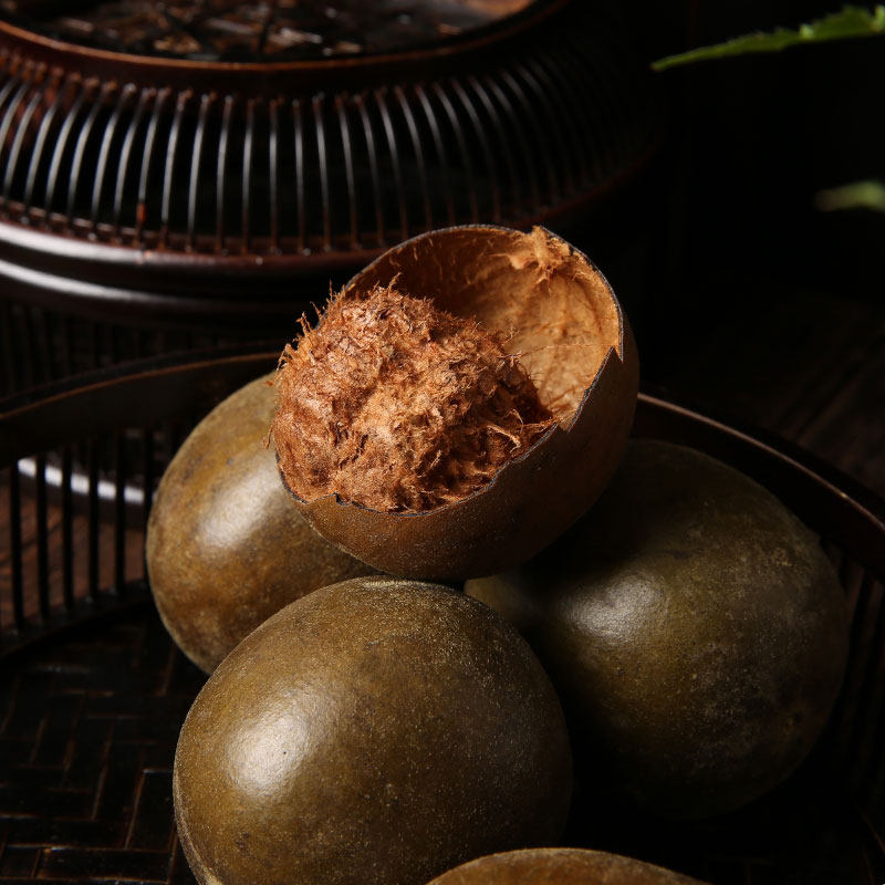 胡庆余堂罗汉果100克6枚干货干果中大果泡水果果茶罗汉果