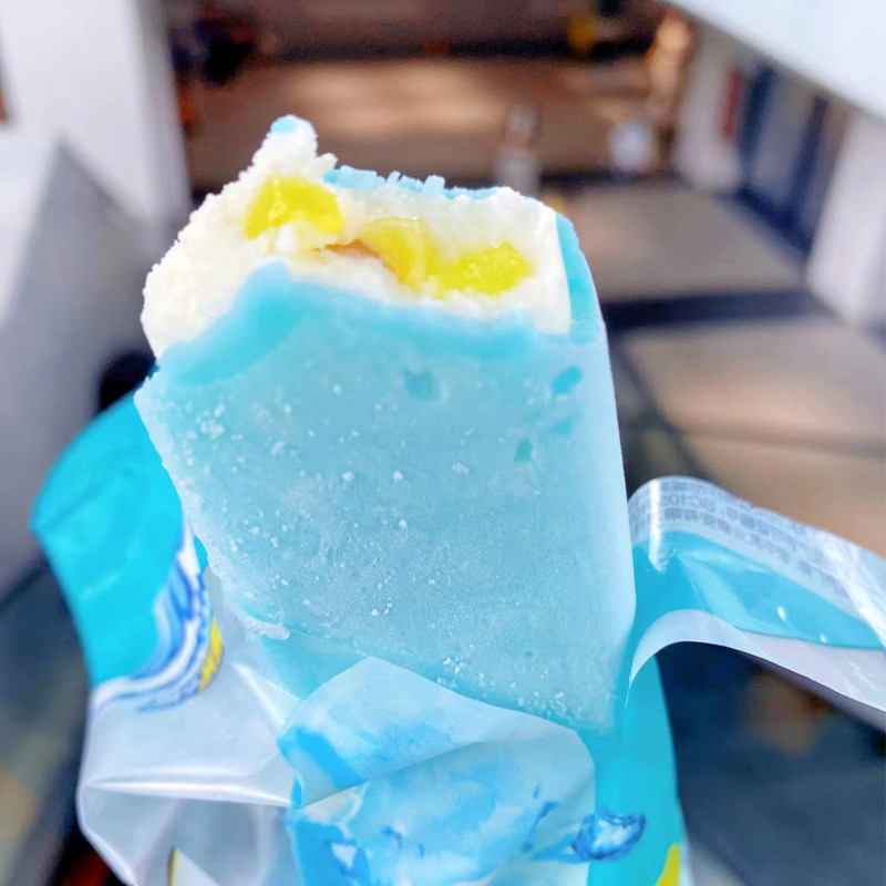 蒙牛芒果雪泥雪糕冰加海盐柠檬冰淇淋冰激凌蓝莓冰淇淋
