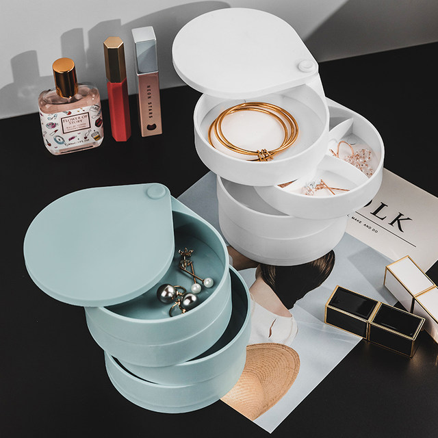 Swivel stud earring earring jewelry box holder small delicate cleaning ornaments web celebrity ear clip multi-layer box Swivel stud earring earring jewelry box holder small delicate cleaning ornaments web celebrity ear clip multi-layer box