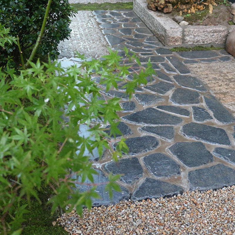日式庭院山水飞石小路步道踏步园林景观装饰户外其它园艺用品