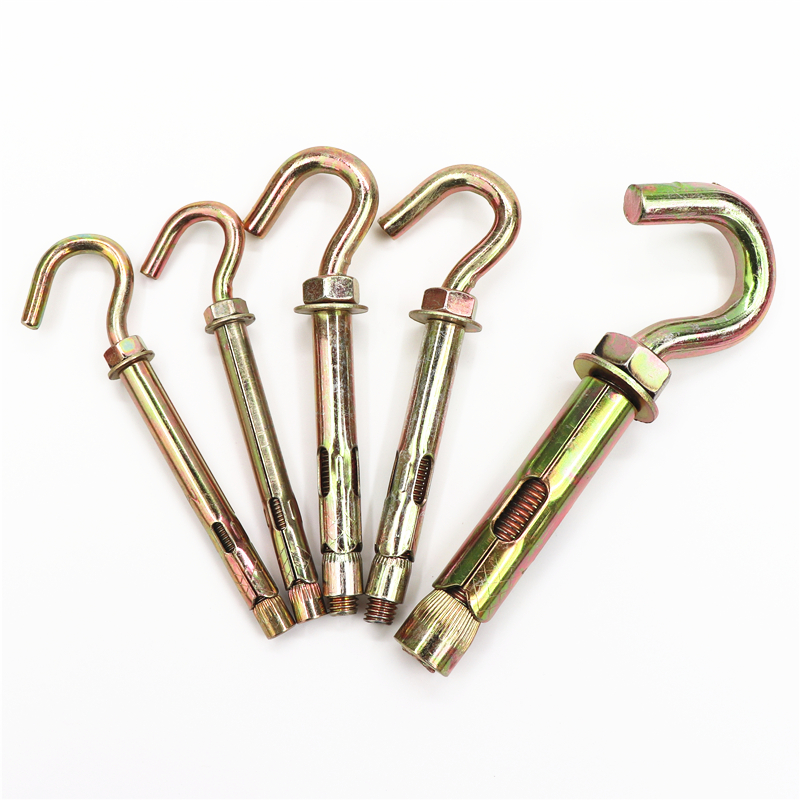 猴年精品国标吊钩挂钩膨胀螺栓带钩螺丝吊扇膨胀螺栓