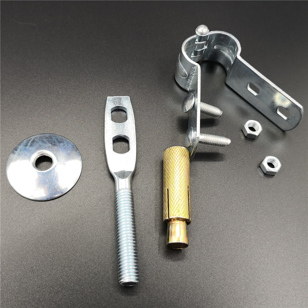 精工天然气专用管道支架膨胀管卡子燃气管卡扣固定4分1寸2寸包邮