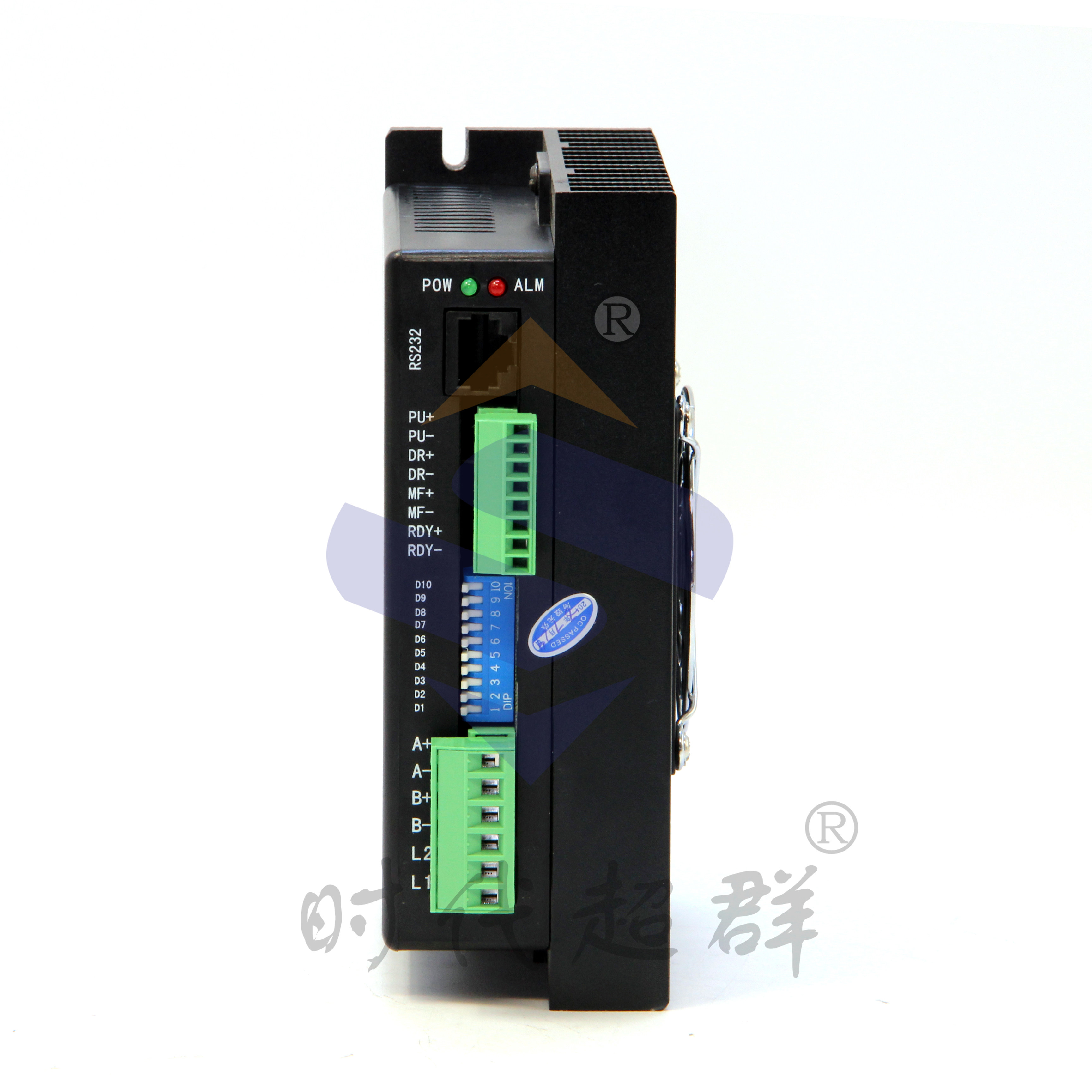 86步进电机驱动器两相100vdc 256细分最大电流7a最高分辨率4000转