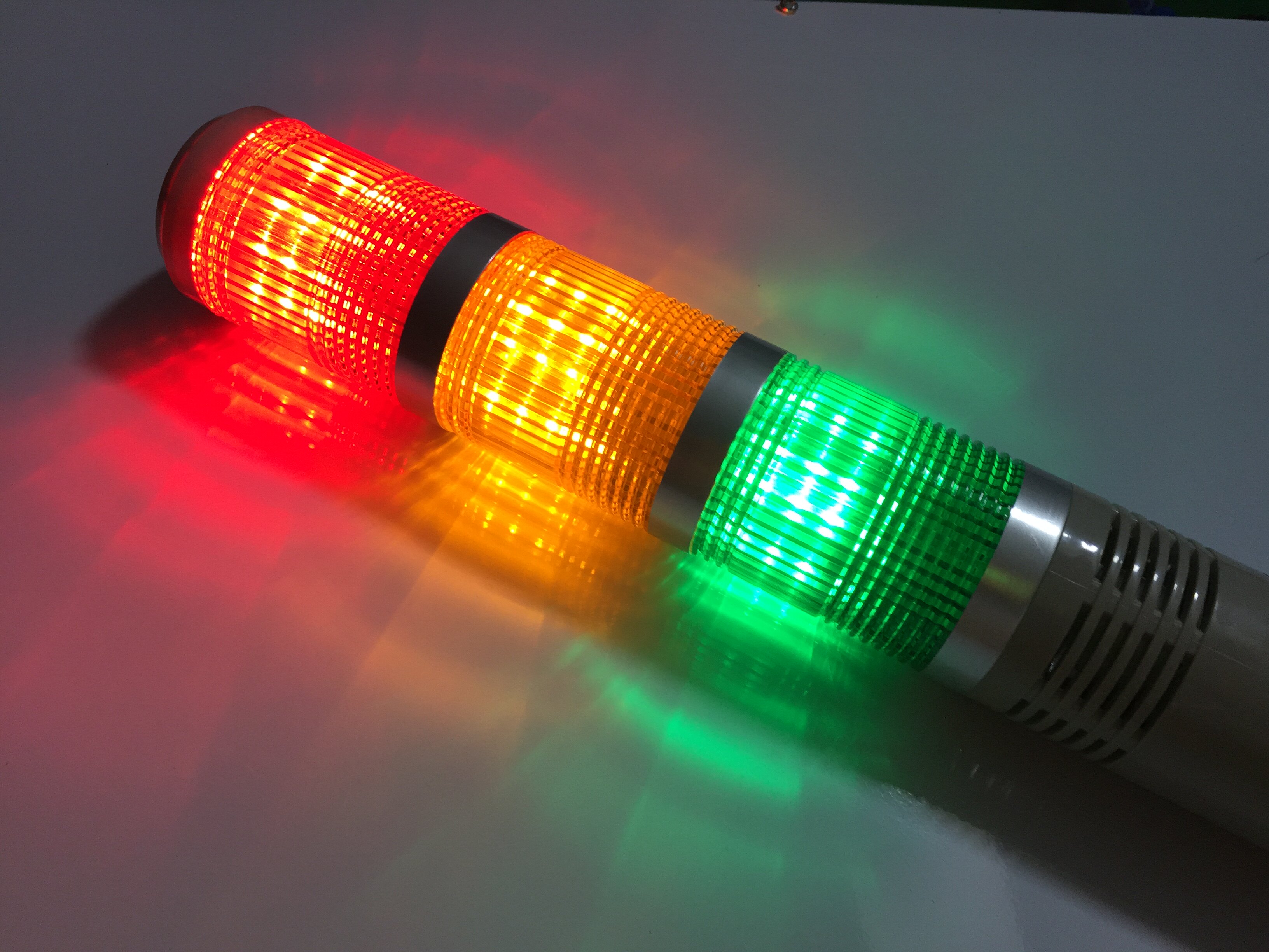三色报警指示灯led色灯声光lta-505-3wj信号24v220v报警灯