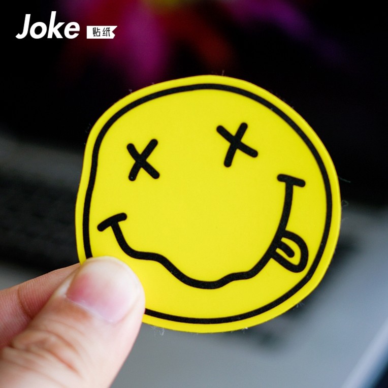 涅槃枪花平克acdc桶哥欧美乐队摇滚logo手机笔记本个性小贴纸