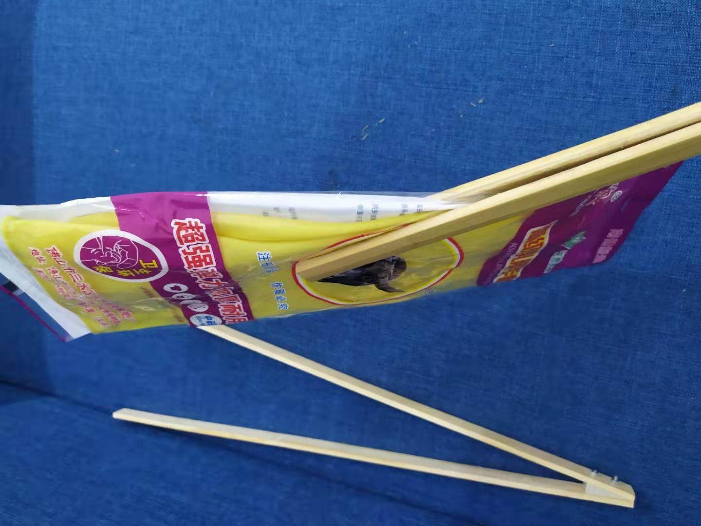 竹制多用夹捡垃圾夹拾物夹清洁环卫保洁竹夹子取物器便携食品夹子