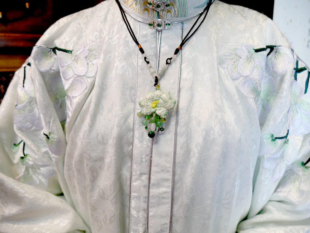 独家原创正品汉服女春秋明制立领绣花汉服定制