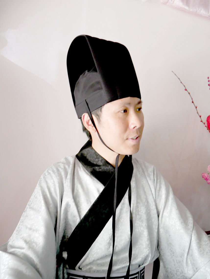 冠帽三加成人日常首服布冠男子复原手工汉服帽子