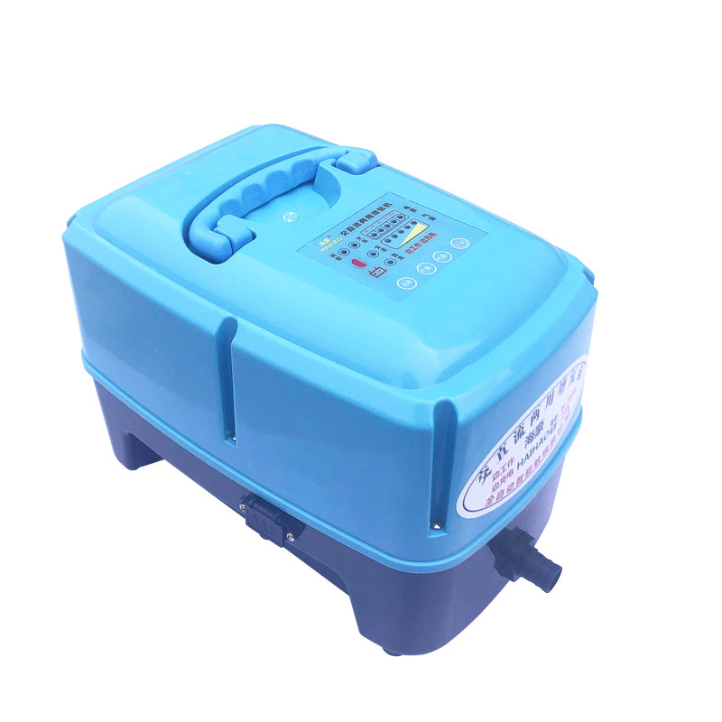 智能触摸屏增氧机直流两用触控增氧泵可充电车载冲氧泵