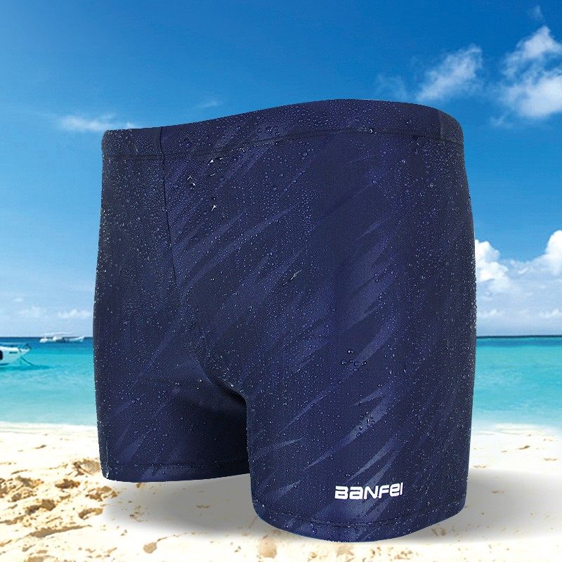 泳裤游泳泳池专业短裤暗花男士五分竞技品牌男士泳衣