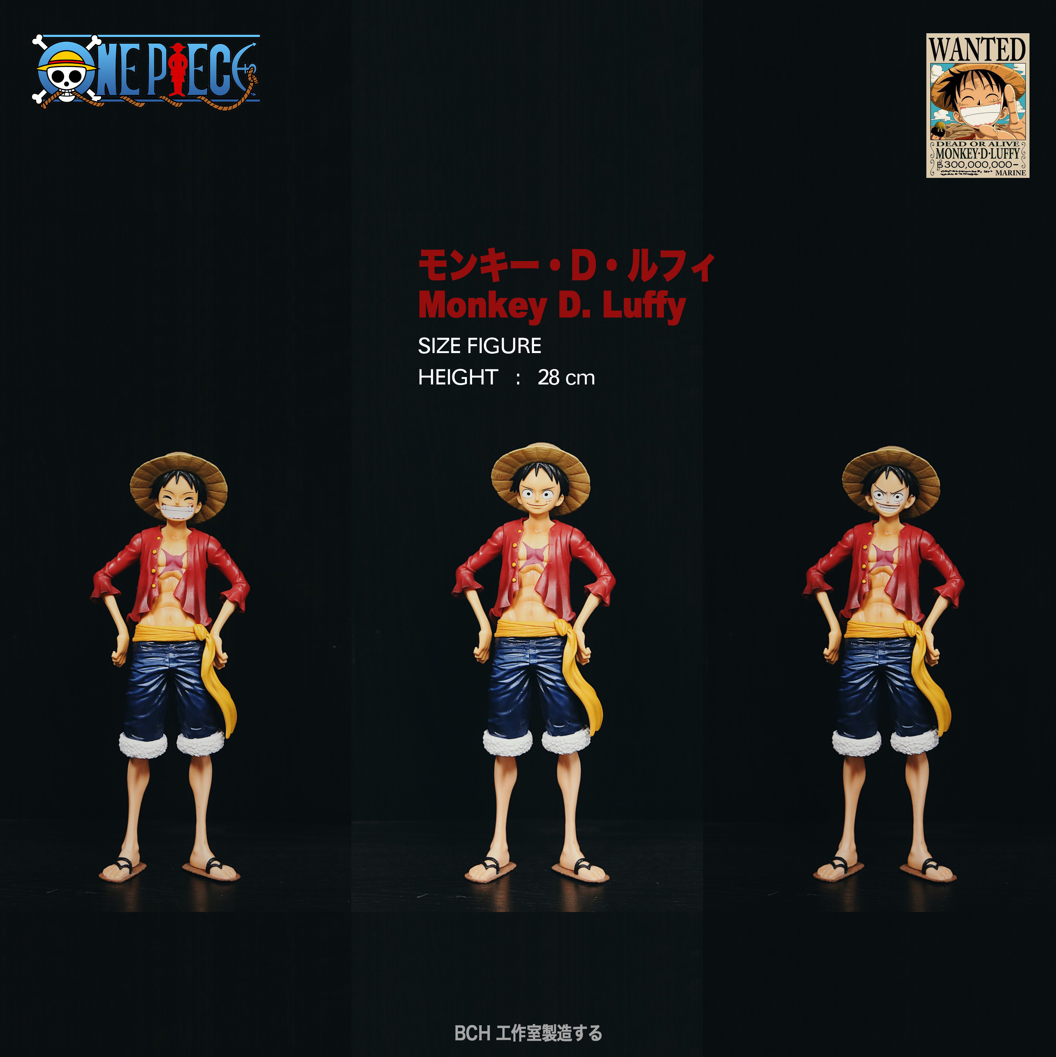 手办海贼王草帽路飞aj1球鞋模型潮服艾斯gk手办
