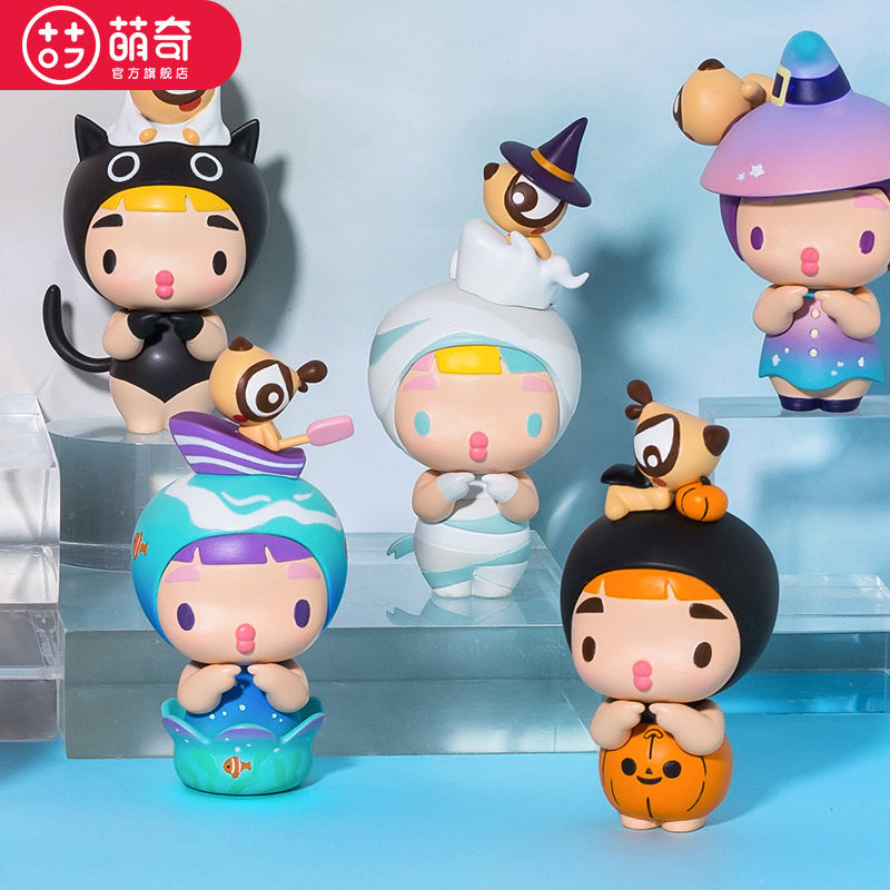 萌奇bettie贝蒂刀刀狗寻梦记第三季系列盲盒潮流玩具扭蛋桌面摆件